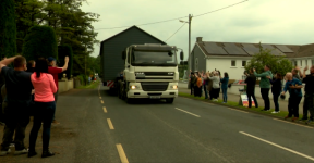 Protest prevents installation of modular homes in Westmeath